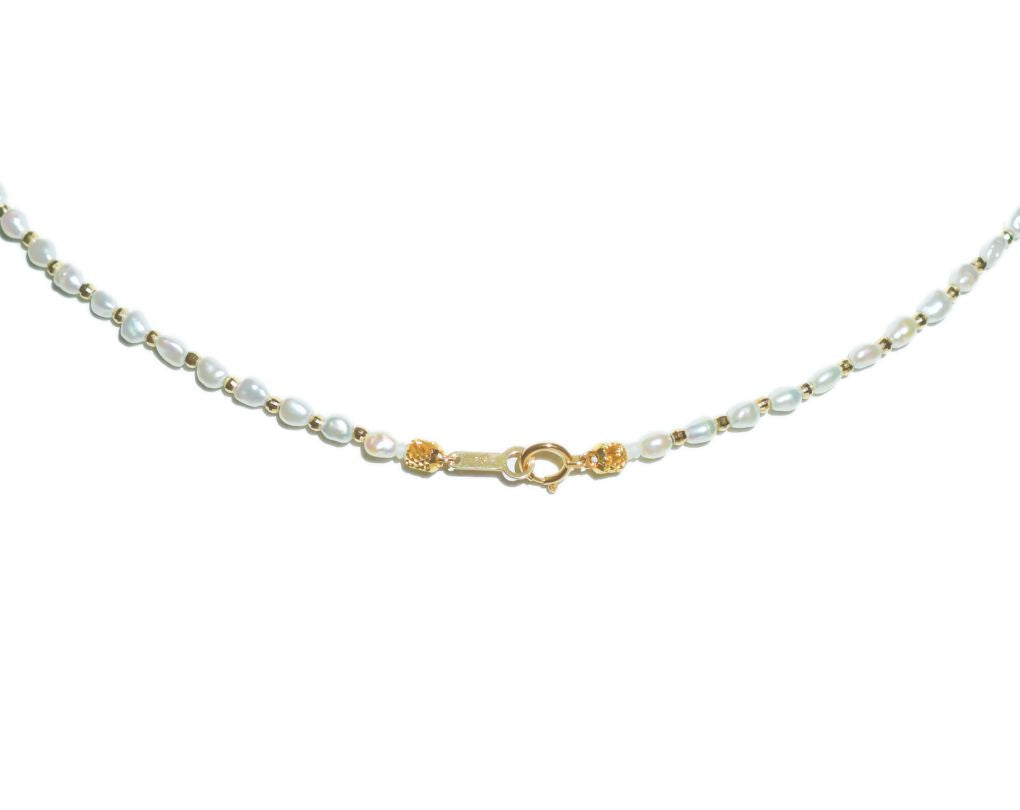 Beaded Keshi Necklace