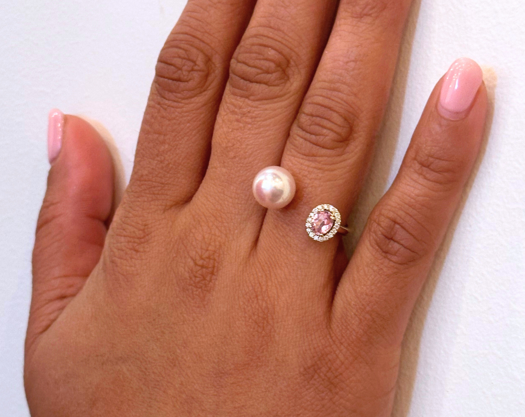 Pink Blossom Ring