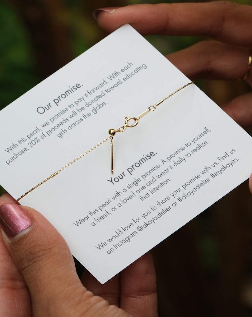 ONE PEARL, ONE PROMISE