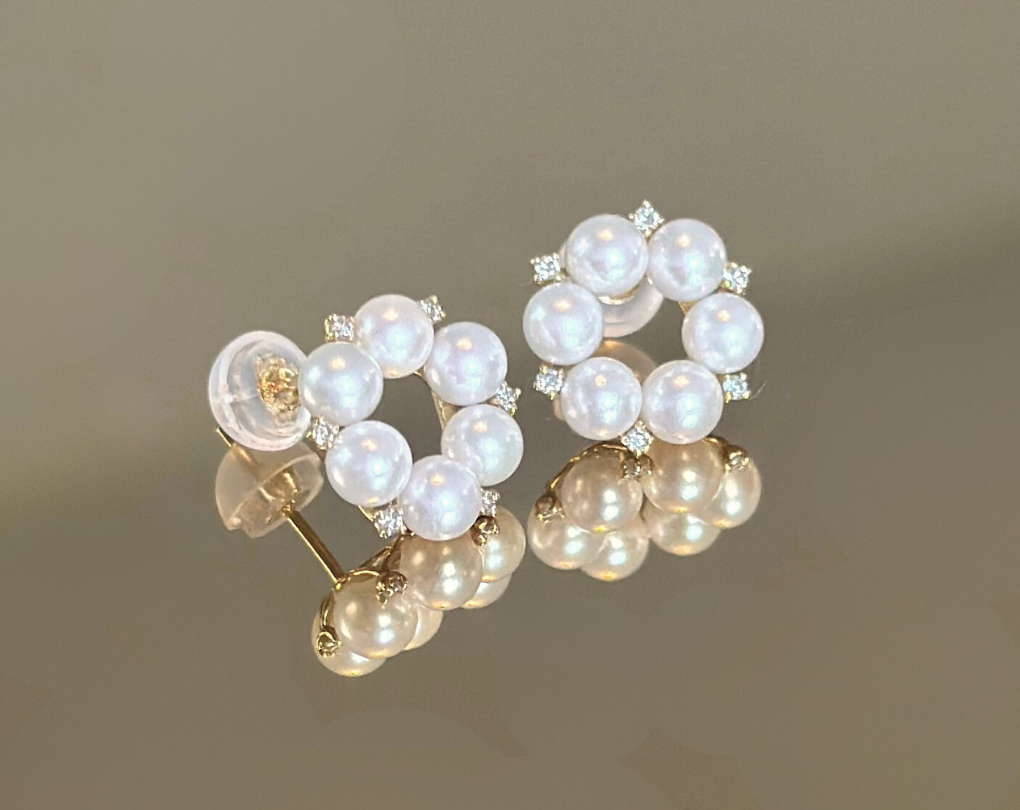 O Pearl & Diamonds Tops