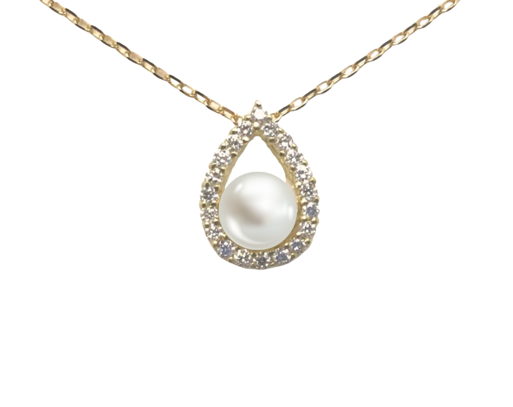 Classic Tear Drop Pendant - Akoya Atelier