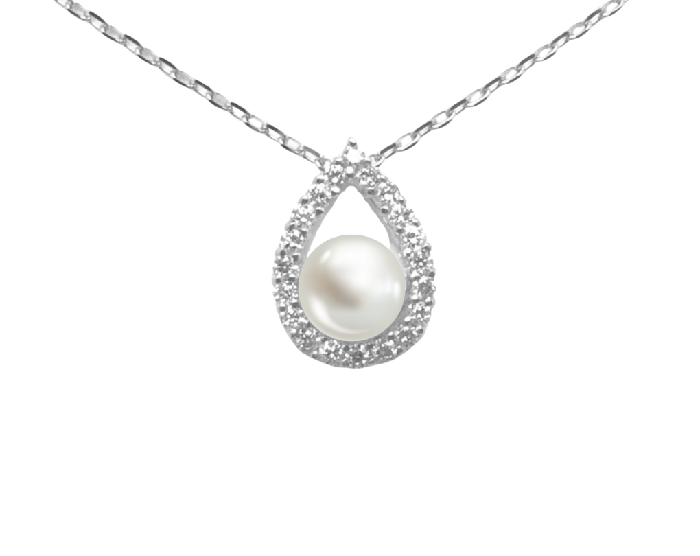 Classic Tear Drop Pendant - Akoya Atelier