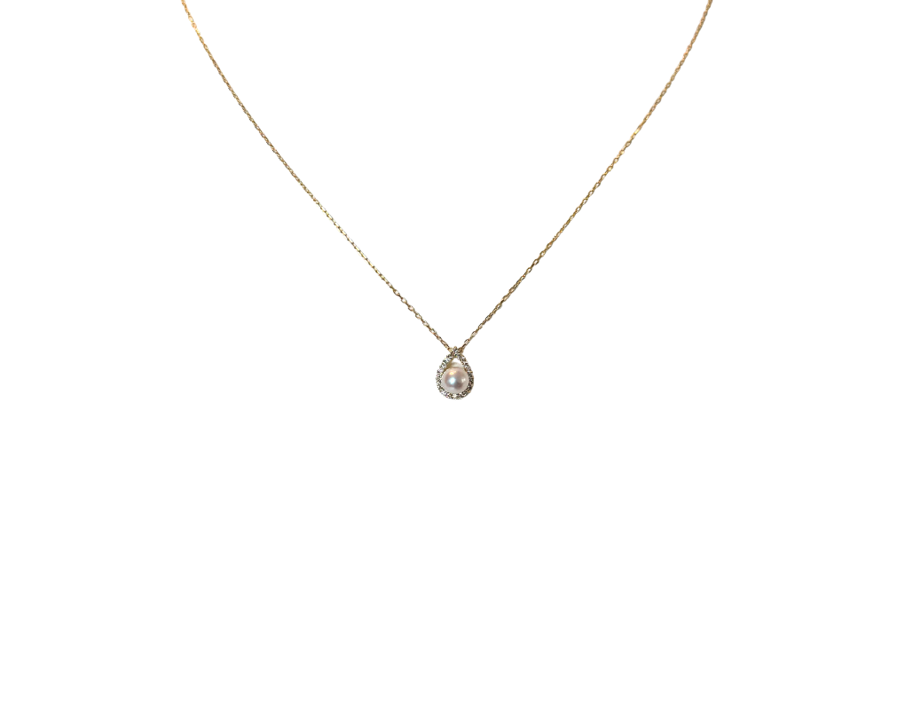 Classic Tear Drop Pendant - Akoya Atelier