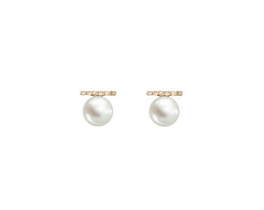 Akoya Bar Earrings
