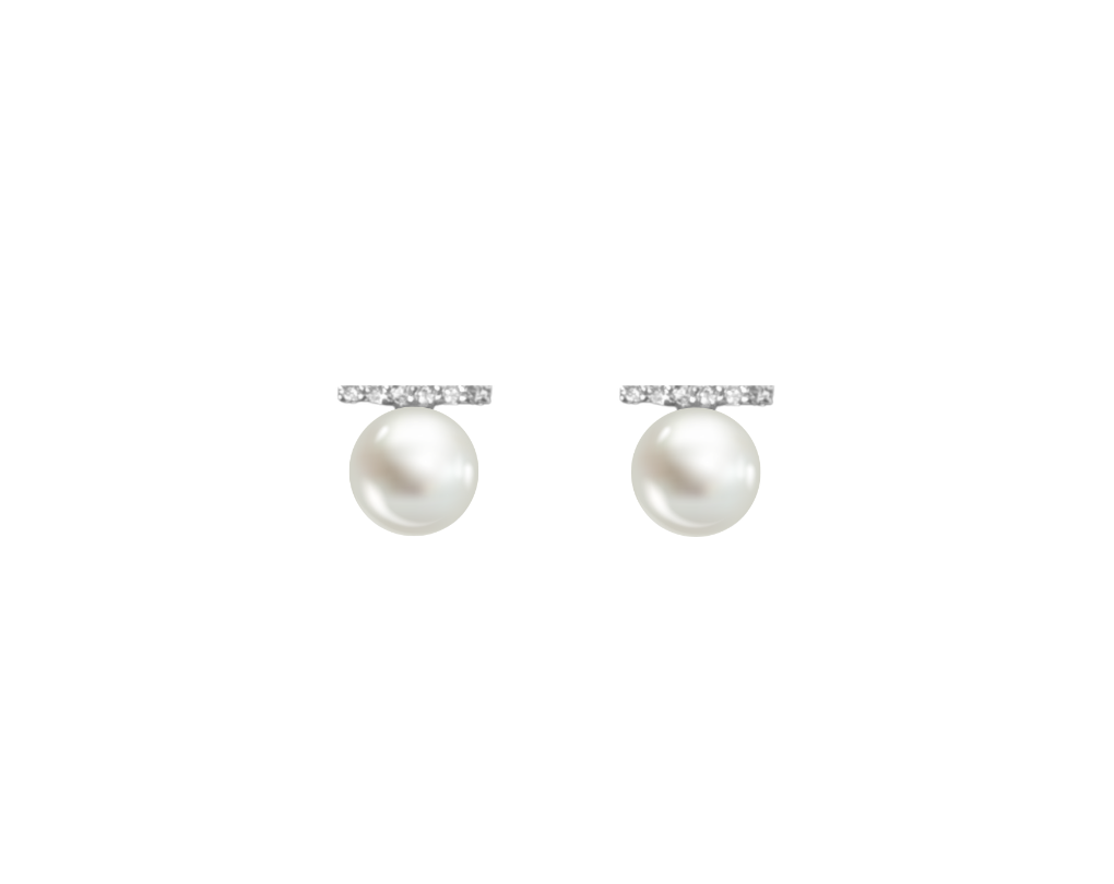 Akoya Bar Earrings