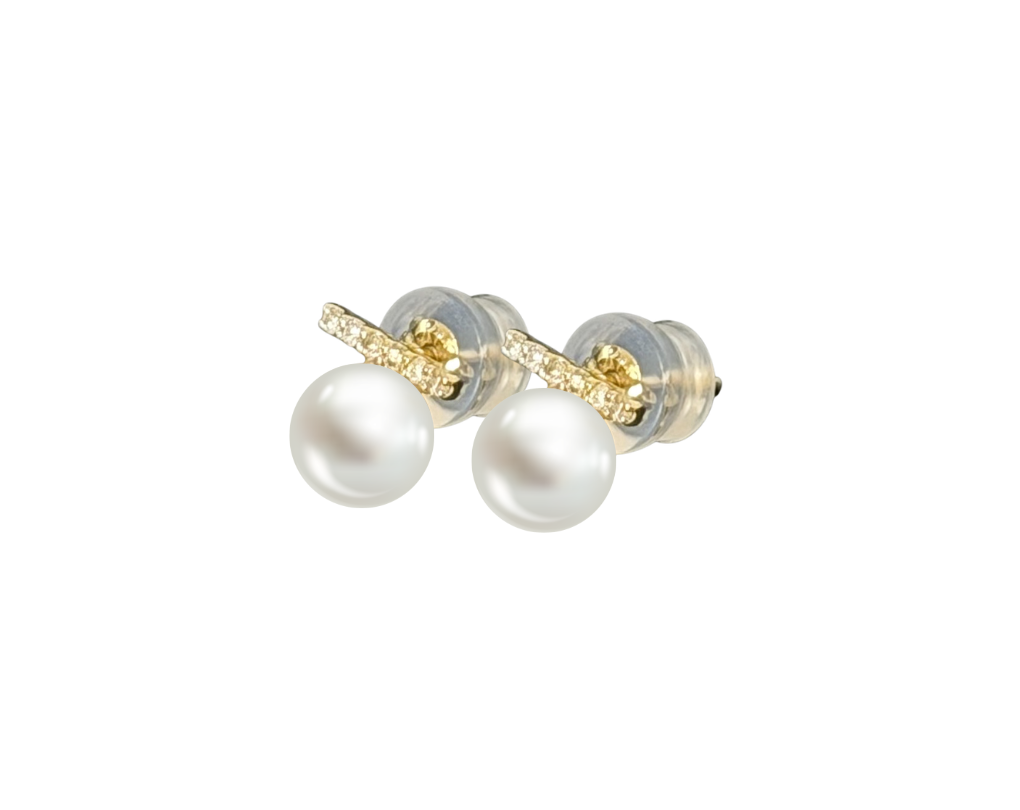 Akoya Bar Earrings