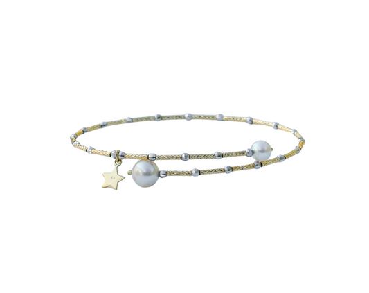 Tokyo Lights Star Drop Bracelet - Akoya Atelier