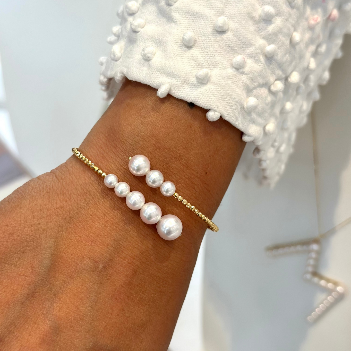Tokyo Lights 8 Pearl Bracelet